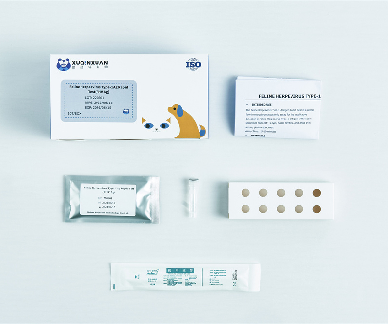 Feline Herpesvirus Type-1 Ag Rapid Test(FHV Ag) 