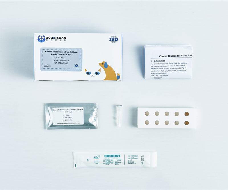 Canine Distemper Virus Antigen Rapid Test (CDV Ag) 
